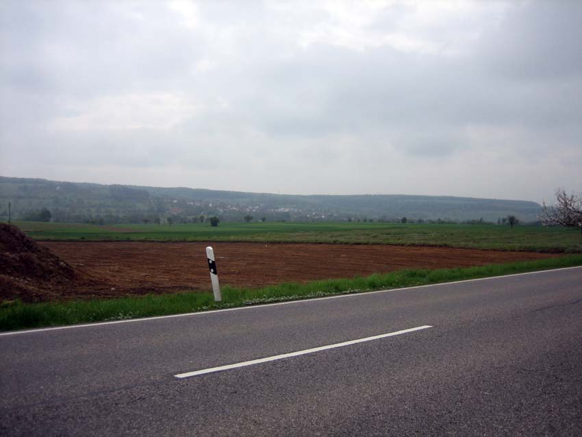Erschliessung Gewerbegebiet Grosse Heide in Mandelbachtal Wasserversorgung, Abwasserentsorgung und Strasse - Abschieben des Mutterbodens